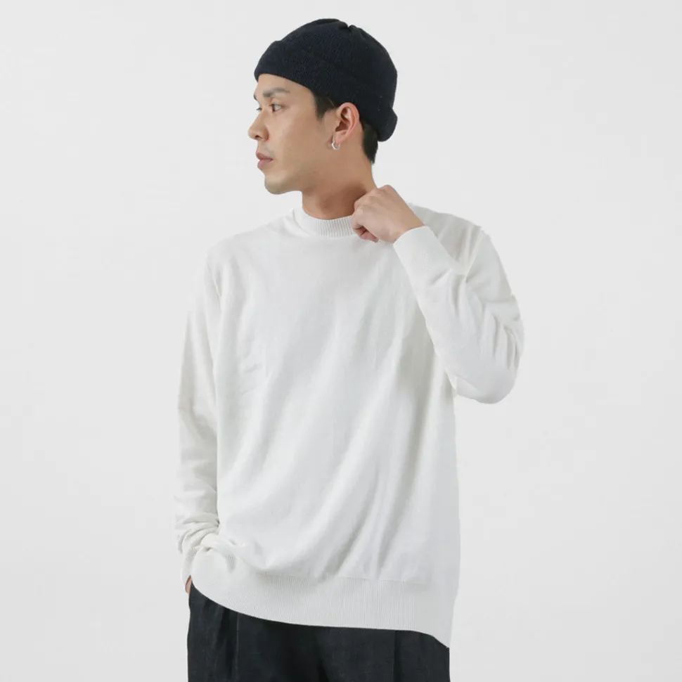 GICIPI / Riccio Riccio Crew Neck Relaxed Fit Long Sleeve Knit Sewn