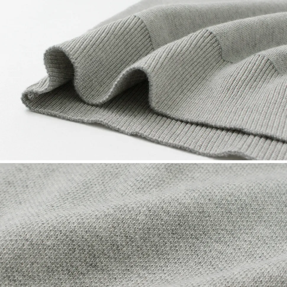 GICIPI / Riccio Riccio Crew Neck Relaxed Fit Long Sleeve Knit Sewn