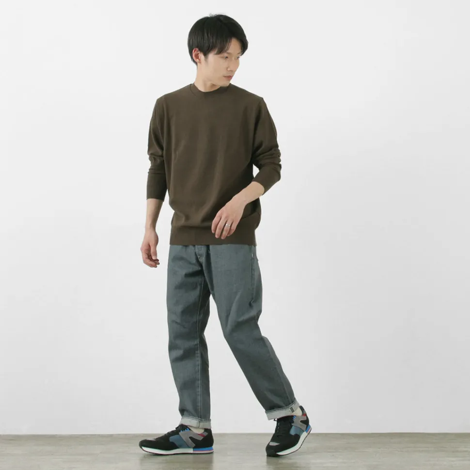 GICIPI / Riccio Riccio Crew Neck Relaxed Fit Long Sleeve Knit Sewn