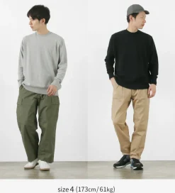 GICIPI / Riccio Riccio Crew Neck Relaxed Fit Long Sleeve Knit Sewn