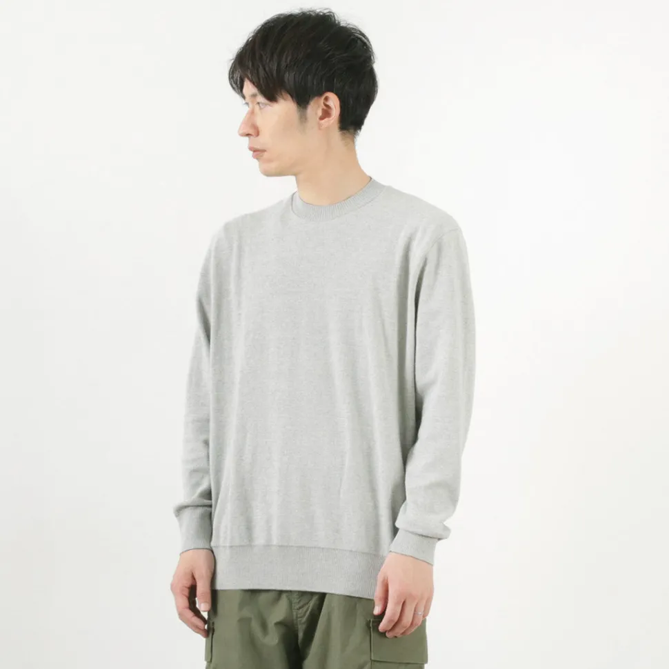 GICIPI / Riccio Riccio Crew Neck Relaxed Fit Long Sleeve Knit Sewn