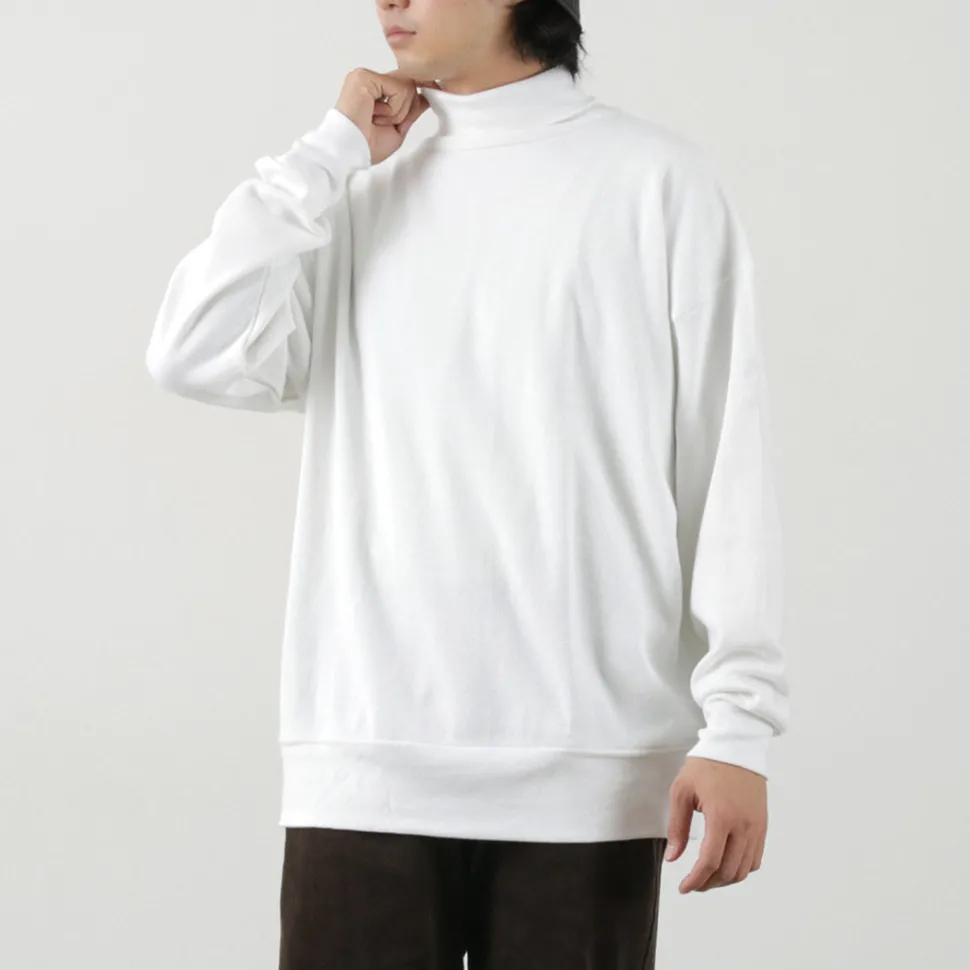 GICIPI / SCIMMIA Mockneck Ribbed Long Sleeve Milano Rib Knit Sewn