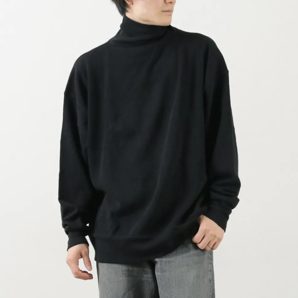 GICIPI / SCIMMIA Mockneck Ribbed Long Sleeve Milano Rib Knit Sewn