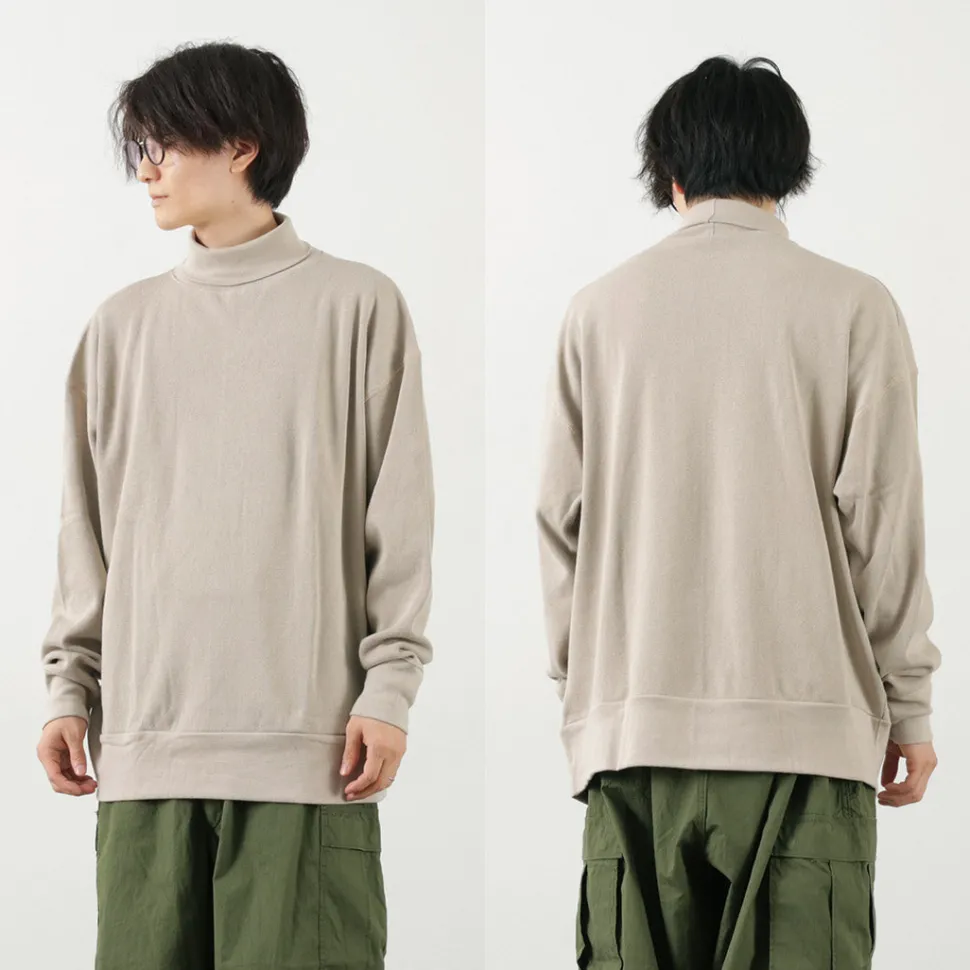 GICIPI / SCIMMIA Mockneck Ribbed Long Sleeve Milano Rib Knit Sewn