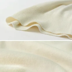 GICIPI / TIGRE Turtle Neck Relaxed Fit Knit Sewn