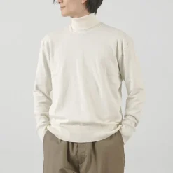 GICIPI / TIGRE Turtle Neck Relaxed Fit Knit Sewn