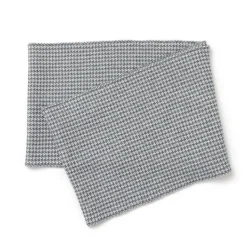 GILBERT WILSON OF HA / Staggered Check Merino Wool Snood
