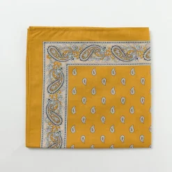GLARNER TUECHLI / Cotton Paisley Bandana