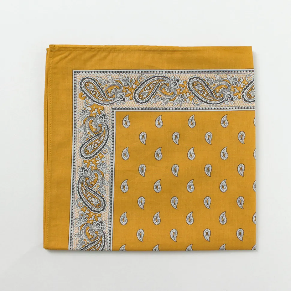 GLARNER TUECHLI / Cotton Paisley Bandana