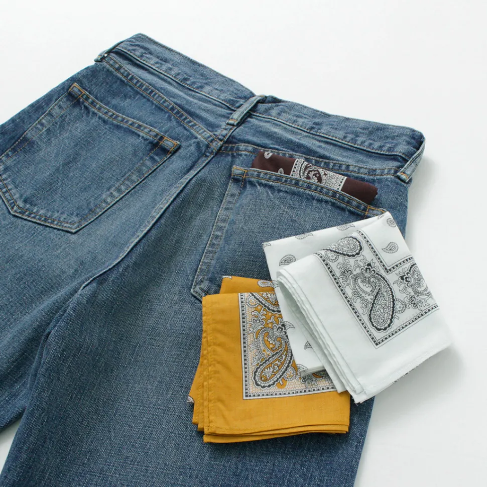 GLARNER TUECHLI / Cotton Paisley Bandana