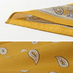 GLARNER TUECHLI / Cotton Paisley Bandana