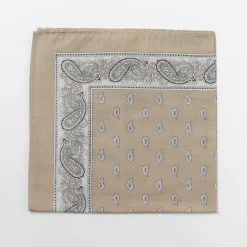 GLARNER TUECHLI / Cotton Paisley Bandana