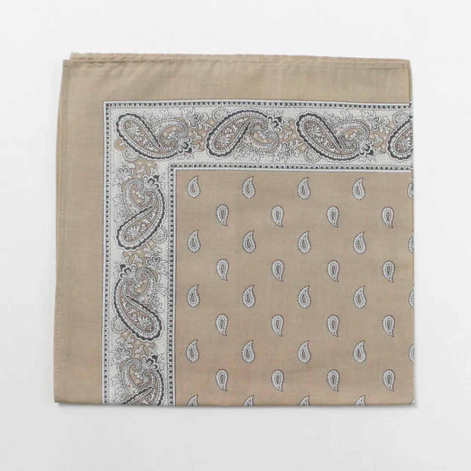 GLARNER TUECHLI / Cotton Paisley Bandana