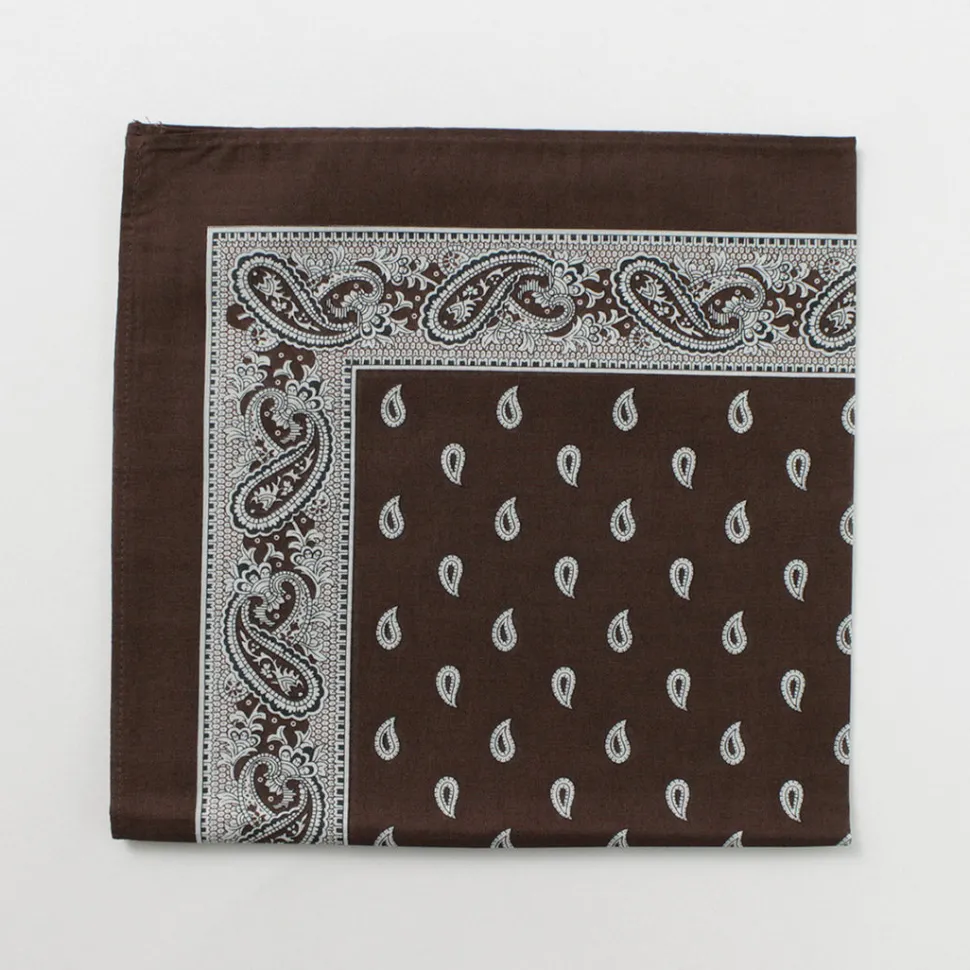 GLARNER TUECHLI / Cotton Paisley Bandana