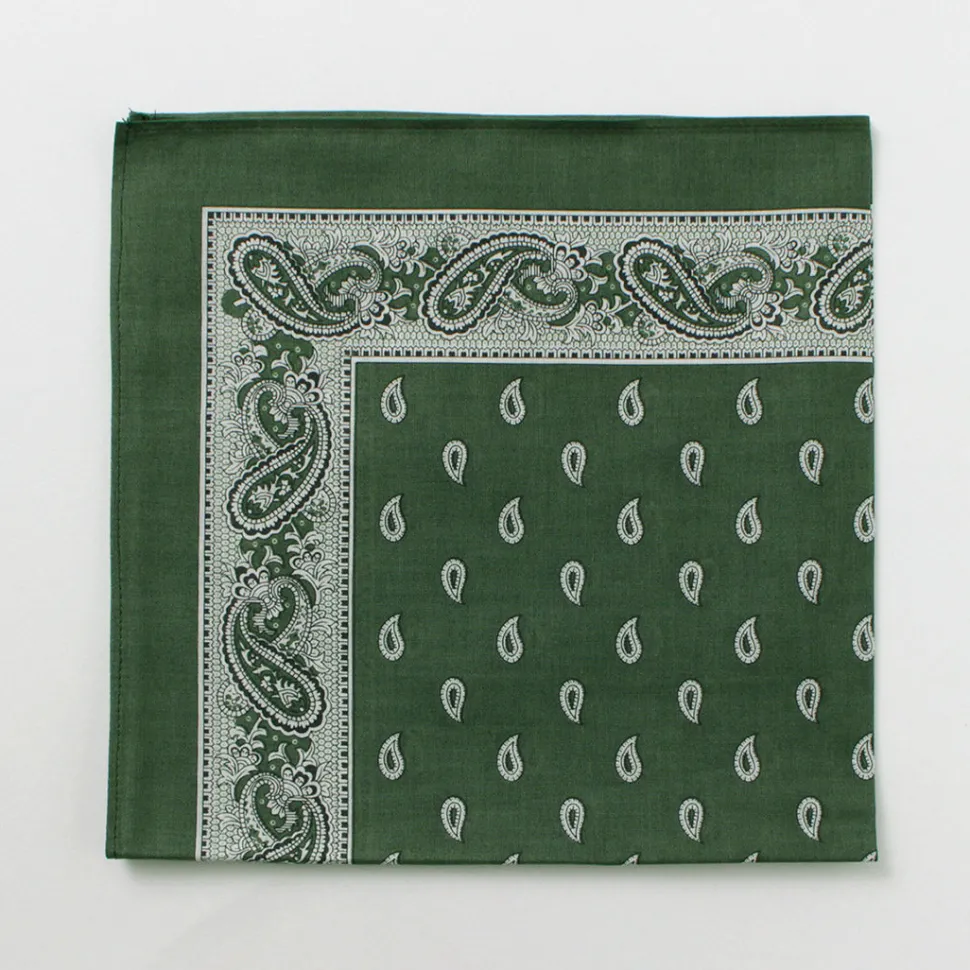 GLARNER TUECHLI / Cotton Paisley Bandana