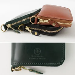 GLENROYAL / Around Zip Small Wallet