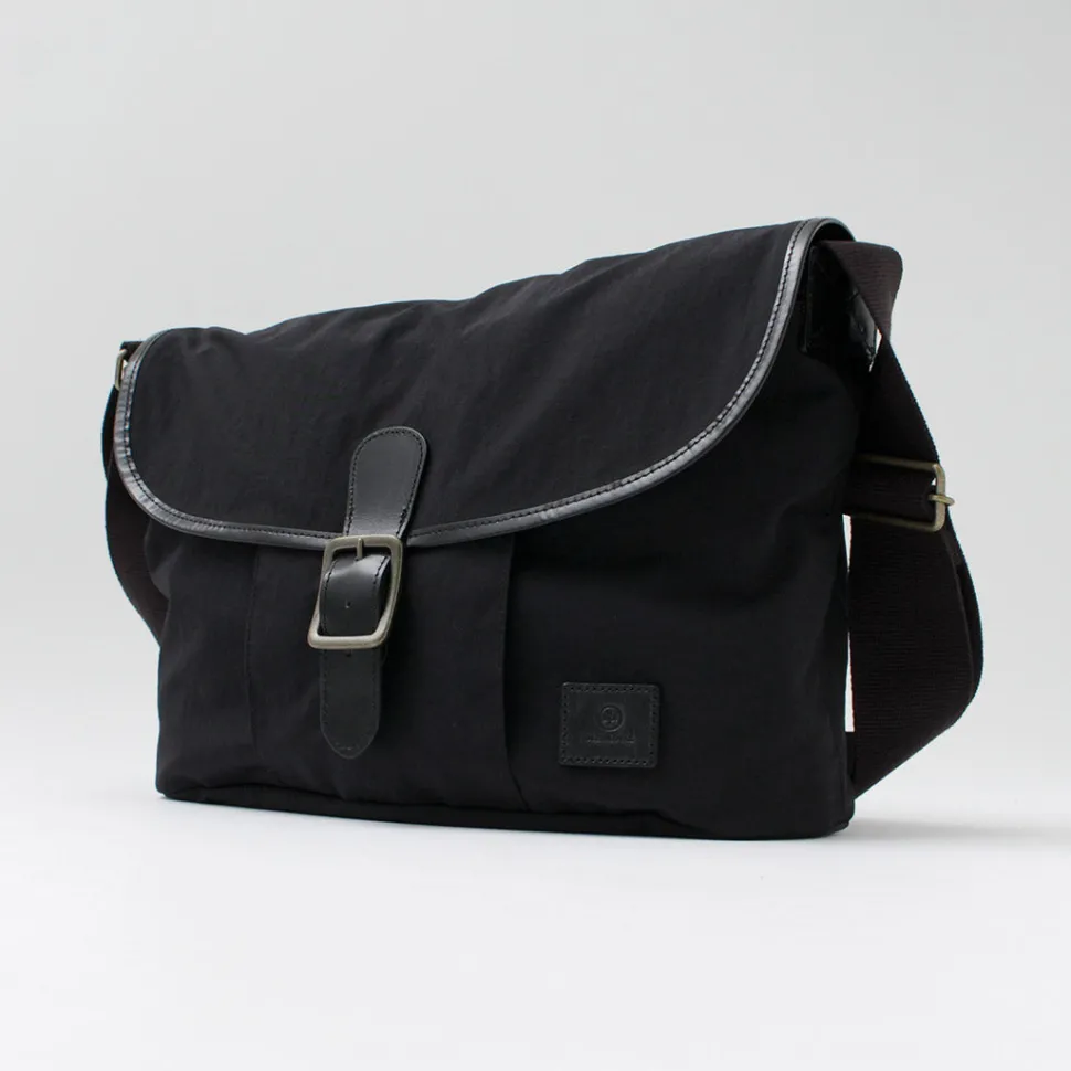 GLENROYAL / Flap Shoulder Bag Nylon Tussah