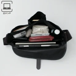 GLENROYAL / Flap Shoulder Bag Nylon Tussah