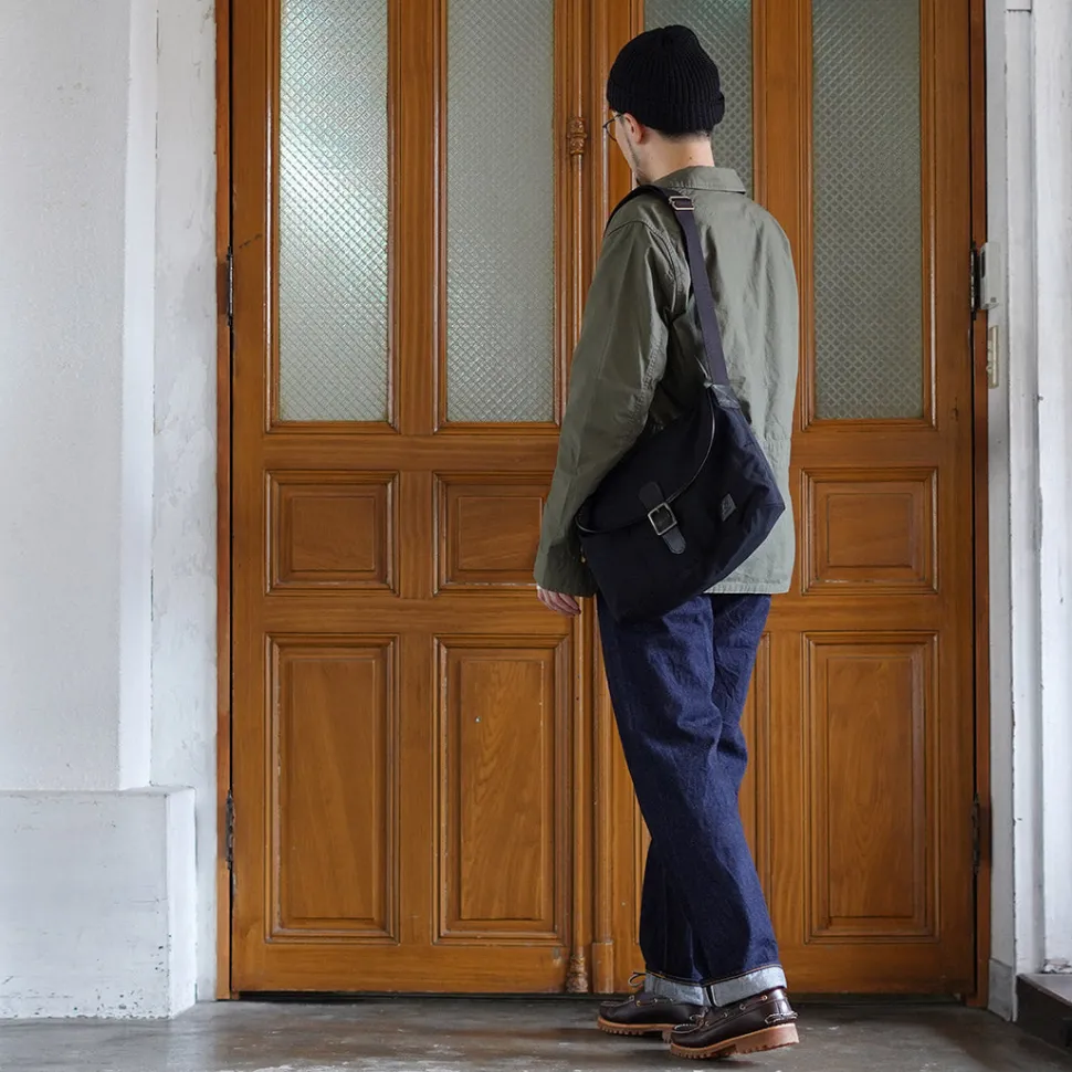 GLENROYAL / Flap Shoulder Bag Nylon Tussah