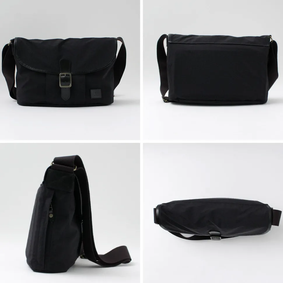 GLENROYAL / Flap Shoulder Bag Nylon Tussah