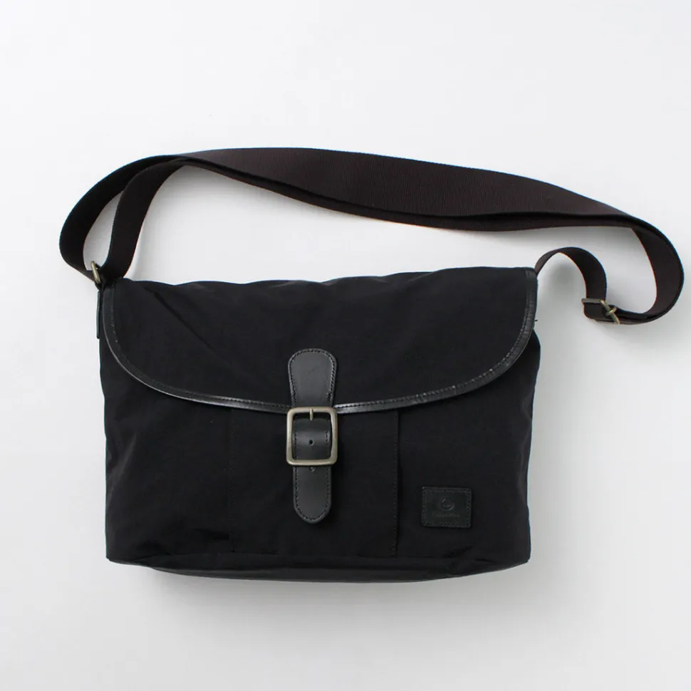 GLENROYAL / Flap Shoulder Bag Nylon Tussah