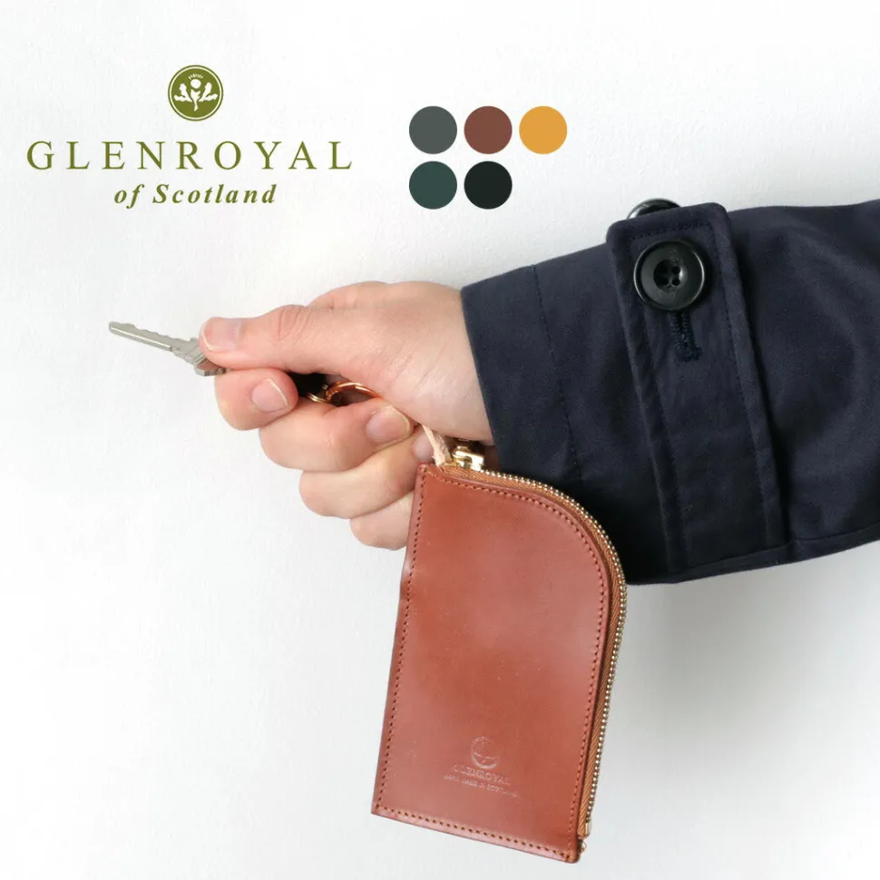 GLENROYAL / ZIPPED KEY CASE WITH POCKET