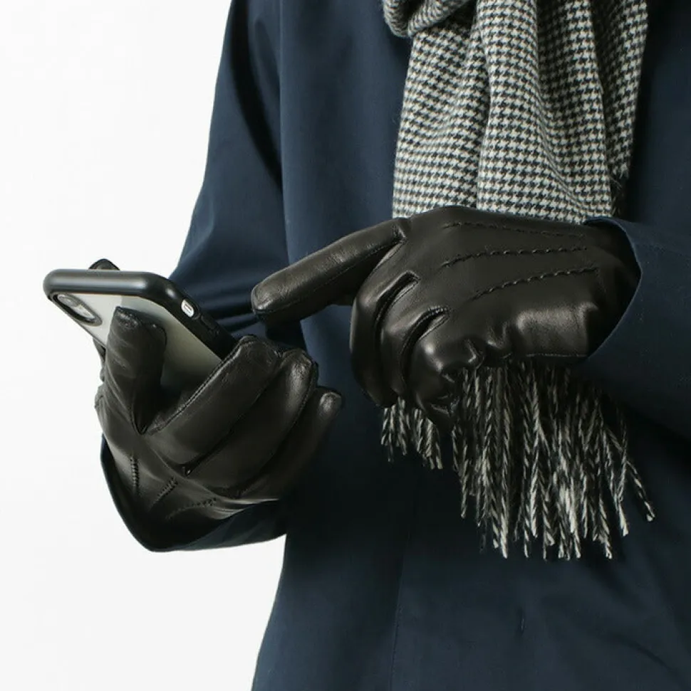 GLOVES / 78SM Smartphone lamb leather gloves