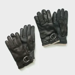 GLOVES / Touch Lambskin Ring Belt Gloves