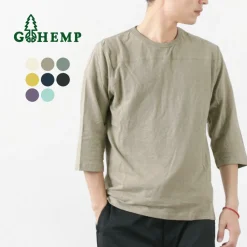 GOHEMP / Basic Football T-Shirt