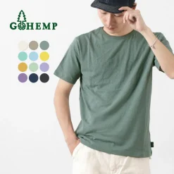 GOHEMP / Basic Short Sleeve T-Shirt