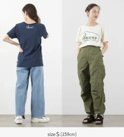 GOHEMP / Box Logo Basic Short Sleeve T-Shirt