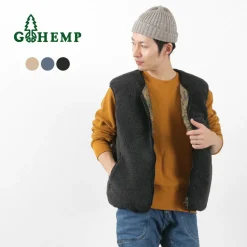 GOHEMP / Brown Lodge Vest
