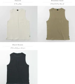 GOHEMP / Crew PK Tank Top
