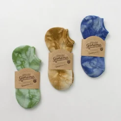 GOHEMP / Double pile ankle socks