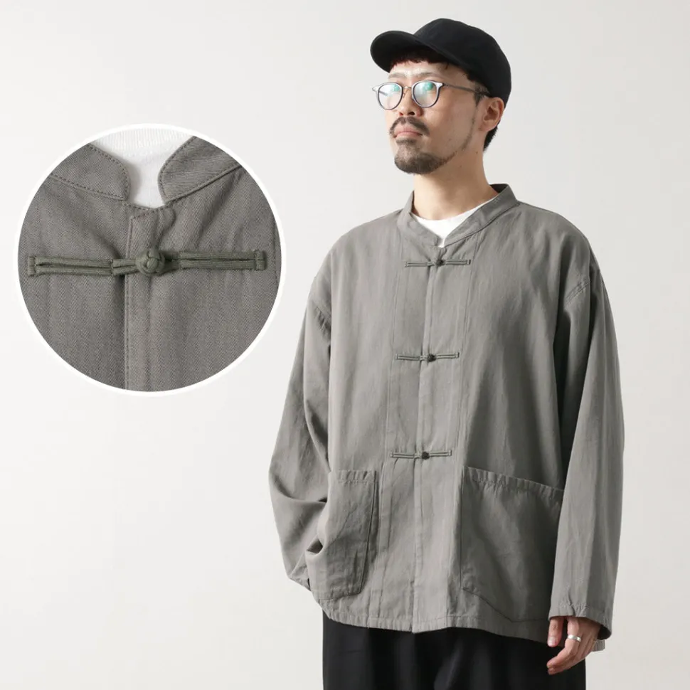 GOHEMP / Goku wide long-sleeved shirt