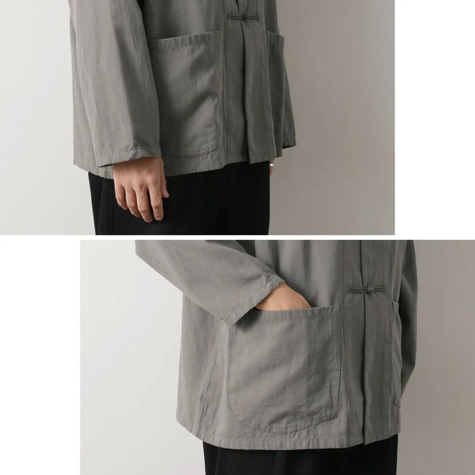 GOHEMP / Goku wide long-sleeved shirt