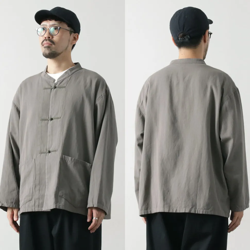 GOHEMP / Goku wide long-sleeved shirt