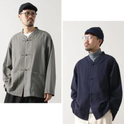 GOHEMP / Goku wide long-sleeved shirt