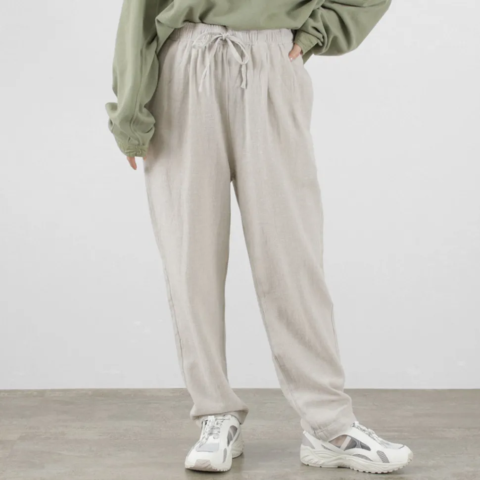 GOHEMP / Greenhill Pants Hemp Cotton Broken Twill