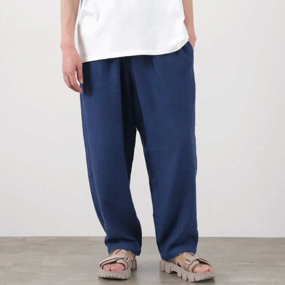 GOHEMP / Greenhill Pants Hemp Cotton Broken Twill