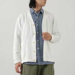 GOHEMP / Hemp Basic Cardigan