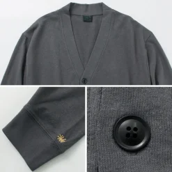 GOHEMP / Hemp Basic Cardigan