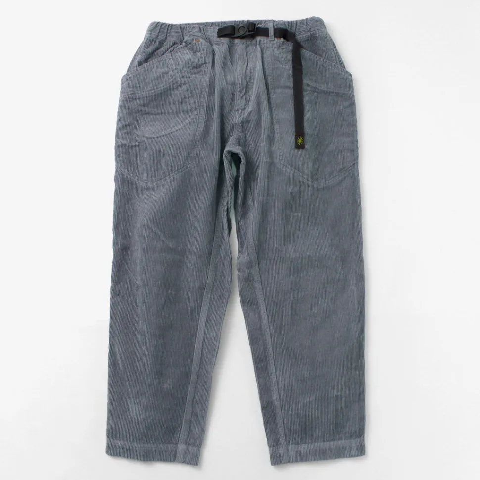 GOHEMP / Hemp Corduroy Traveler Easy Pants Wide Tapered