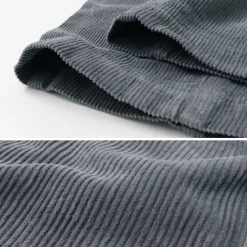 GOHEMP / Hemp Corduroy Traveler Easy Pants Wide Tapered