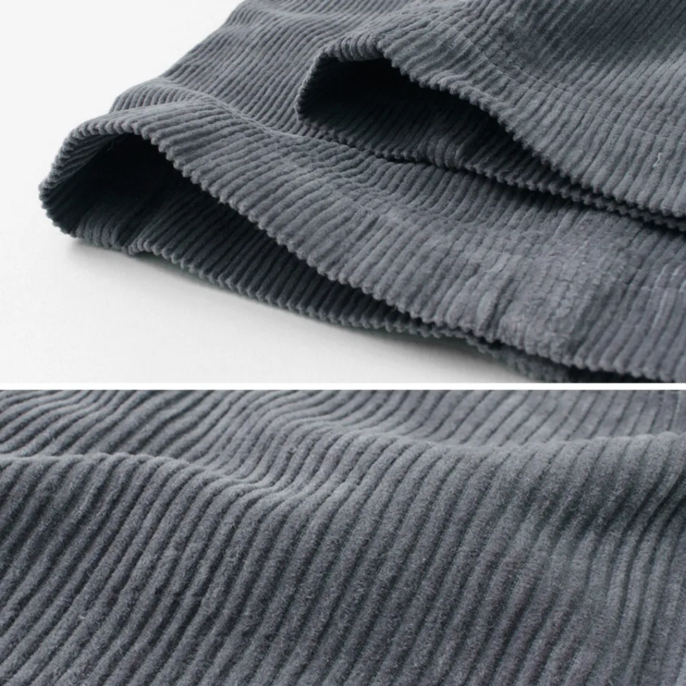 GOHEMP / Hemp Corduroy Traveler Easy Pants Wide Tapered