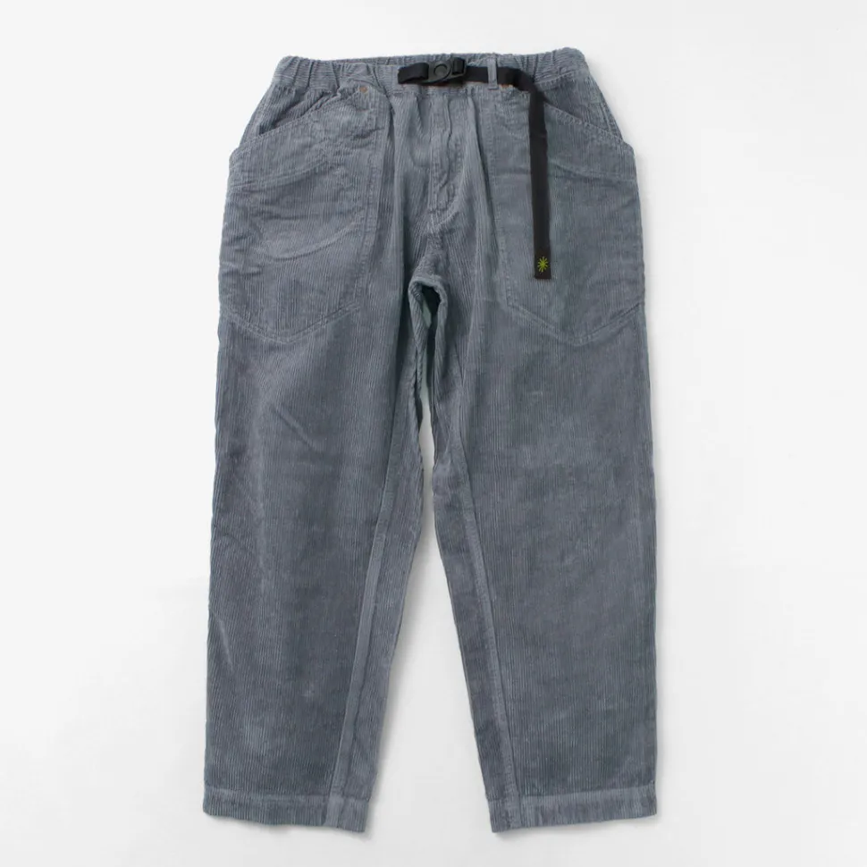 GOHEMP / Hemp Corduroy Traveler Easy Pants Wide Tapered