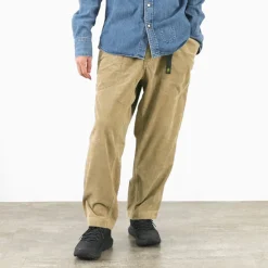 GOHEMP / Hemp Corduroy Traveler Easy Pants Wide Tapered