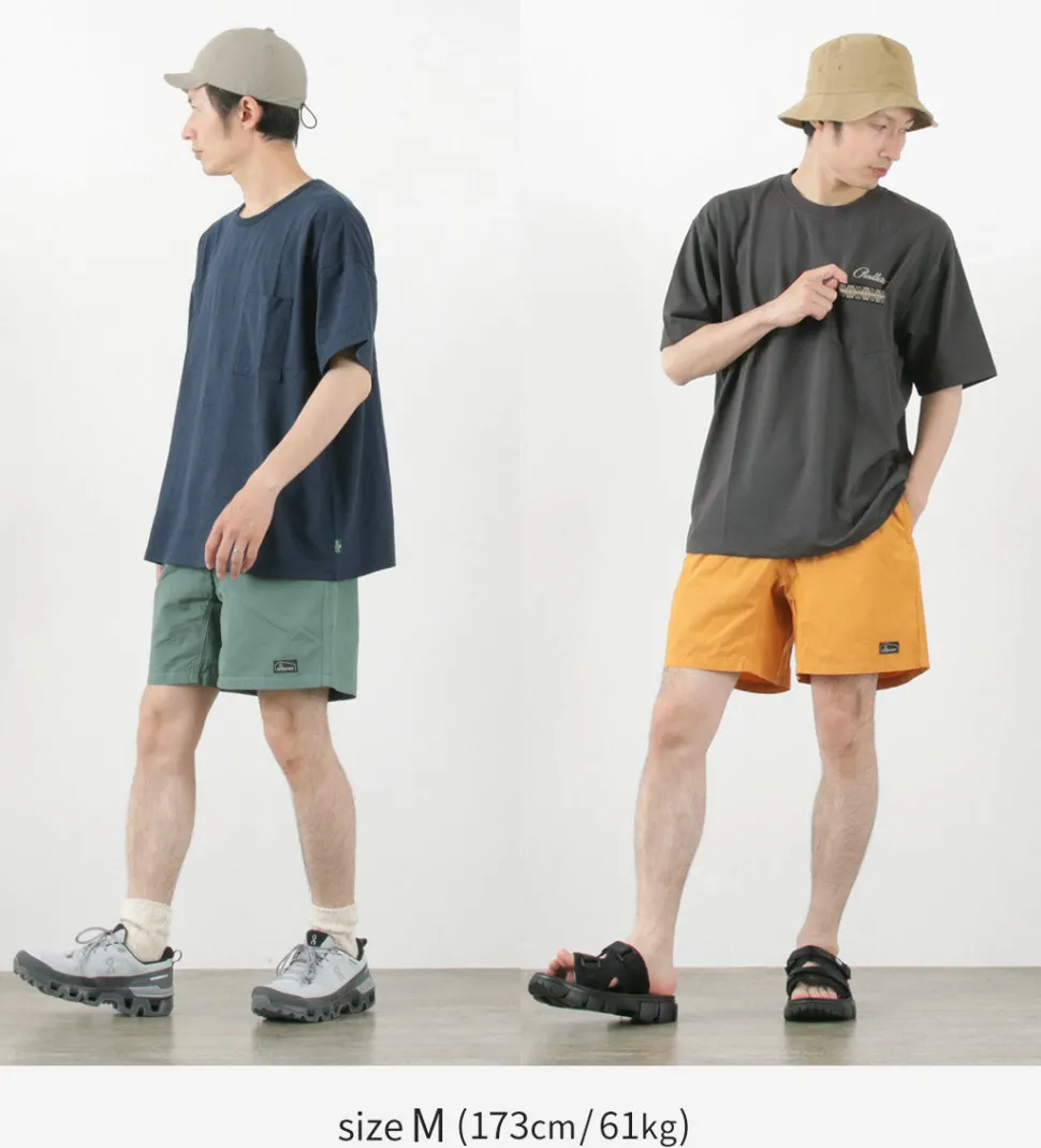 GOHEMP / Hemp Jam Shorts Hemp cotton/recycled polyester weather cloth