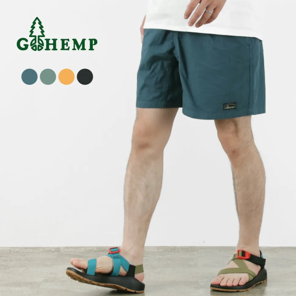 GOHEMP / Hemp Jam Shorts Hemp cotton/recycled polyester weather cloth