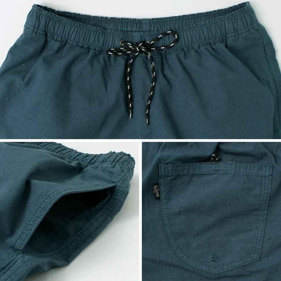 GOHEMP / Hemp Jam Shorts Hemp cotton/recycled polyester weather cloth
